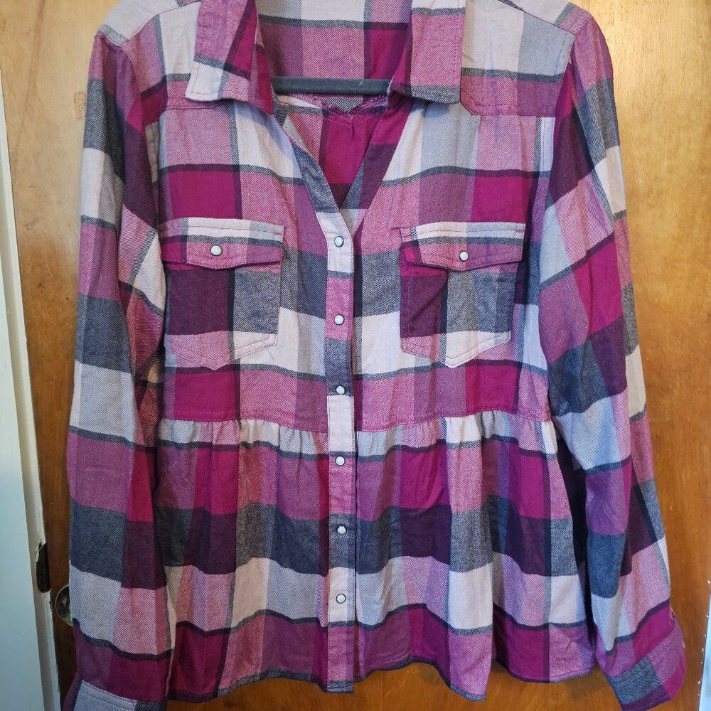 Maurices flannel shirt